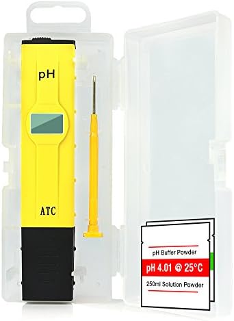 PARTYSAVING Pocket Size pH Meter Digital Water Quality Tester for Drinking Water, Aquariums, Swimming Pools, APL1876