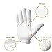 Leah Mitchell - (12 pairs) Moisturizing Therapeutic Gloves for Dry Hands Made with Premium 100% White Cotton