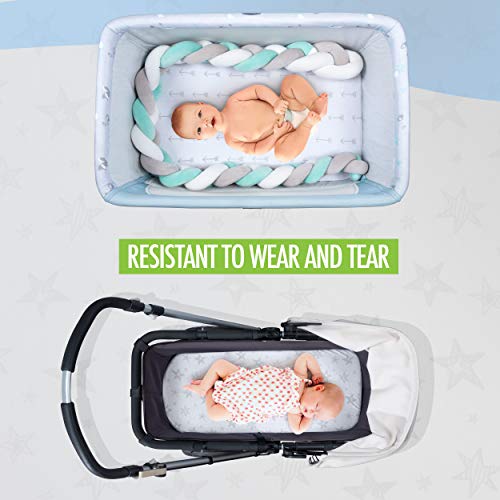 Premium Sheets 3 Pack Set 100 Jersey Cotton Baby Sheets for