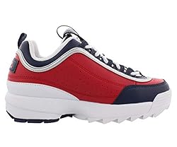 Fila Kids Disruptor II Shoes Red/Red/White 6