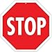 Stop Sign Two-Sided Decoration