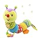 FULLANT Musical Baby Toy, Soft Colorful Caterpillar Infant Toy Interactive Worm Toy Developmental Educational Plush Stuffed Toy for Kids, Newborn, Boys and Girls