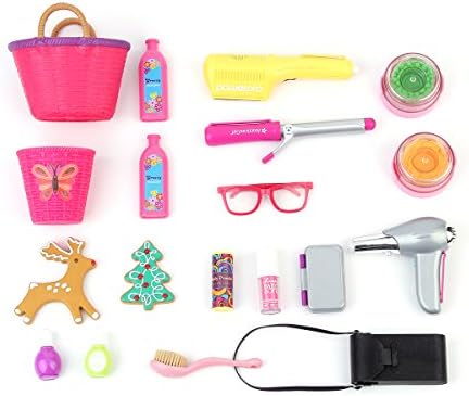 RainbowGirl 20pcs Doll Accessories Playing house Toy for American Girl Doll Our Generation Accessioes