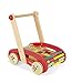 Janod ABC Walking Trolley with Blocks, 16.14 inches Tall, (J05379)