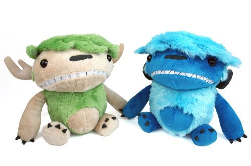 The Coop Imps & Monsters - Angus & Edie Plush Set 6" Multi-Colored