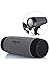 ZEALOT S1 Portable Wireless Bluetooth Speakers Waterproof Mobile Power Bank, Microphone, Emergency Torchlight, FM Radio TF Card for Outdoor Riding Climbing Camping (Grey)