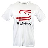 Ayrton Senna Double S T-Shirt White