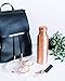 Okee Supply Co Hammered 30oz Pure Copper Water Bottle Ayurvedic