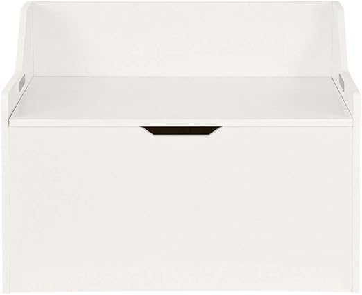 white storage toy box
