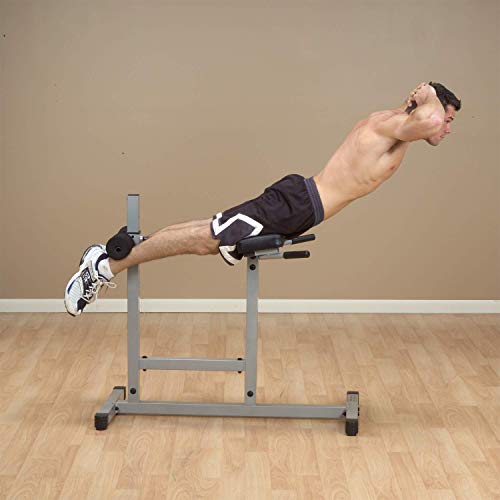 BODY-SOLID-Powerline-Serie-Rueckentrainer-Rueckenstrecker-Roman-Chair-Hyperextension-Bauchtrainer-Trainingsgeraet