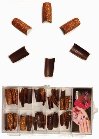BOX of 70 FALSE FAKE FRENCH NAIL NAILS TIPS DESIGNED Follower GIFT