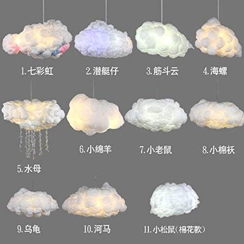 Hanging Ceiling Lamps Ceiling Light Fitting Floating White Clouds, Chandeliers, Originality, Modern Simplicity, Decorative Art Lights, Hotel Lobby, Silk Hotel, Engineering Decoration,Diameter 80 * 35