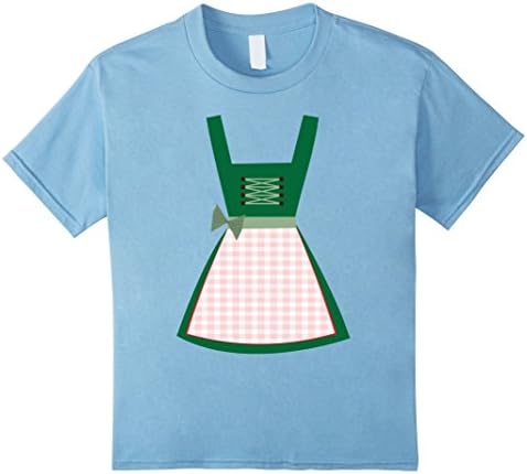 Kids Octoberfest German Outfit T-Shirt 6 Baby Blue