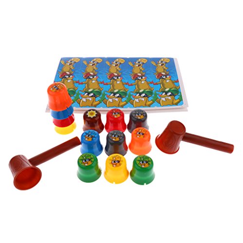 image for MonkeyJack Play Fun Hammering Mole Stack Cups Board Game Children Inte