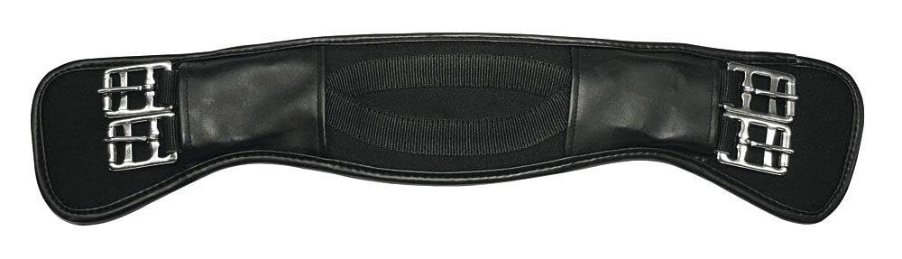 Kerbl 32442 Curved Saddlegirth - Black, 110 cm