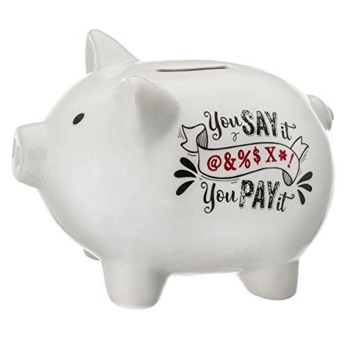 PRINZ 6628-6001 Man Money Curse Fund Piggy Bank