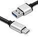 PECHAM USB Type C Cable USB C to USB A Braided Data Cable 3.3Ft [1M] with Reversible Connector for New MacBook 12 inch, ChromeBook Pixel, Nokia N1 Tablet, Asus Zen AiO and Other Type-C Devices