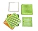 Capsule Holder for 100 pcs (0#) Size 0 Capsules - Manual Filler - Tamper and Powder Block Included - Instructions for Use Provided