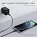 AUKEY USB C to Lightning Cable 3.6ft [Apple MFi Certified] iPhone Charger Cable Nylon Power Delivery Type C to iPhone Cable for iPhone 11/11 Pro/X iPad and Other Apple iOS Devices