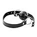 Eastern Delights 9 Pcs Soft PU Restraint Kits Fetish Bondage Wear Devices Locking Ankle Cuffs Slave Collar Handcuffs Flogger Eyemask Rope with Mini Av Massager