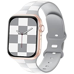 Luxury Checkered Designer Bands Compatible with