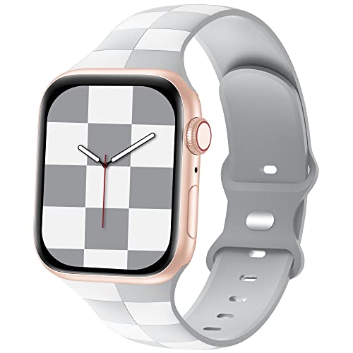 Luxury Checkered Designer Bands Compatible with