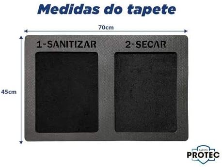 Tapete Sanitizante 70 cm x 45 cm