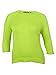 NY Collection Women's Cotton Knitted Crew Sweater