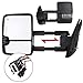 ECCPP Towing Mirrors, High Performance Automotive Exterior Mirrors for 07-14 Chevy GMC Silverado Sierra 1500 2500HD 3500HD with Power Operation Heated Turn Signal Light Features