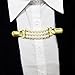 Evelots Sweater/Vest Clip-Immitation Pearls and Crystal-Dress/Blouse Clip-Set/2