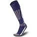 Pure Athlete Ski Socks Warm Merino Wool - Best Lightweight Thin Ski Snowboard Sock Women Men