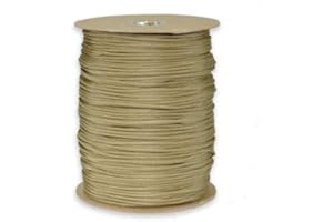 THE PARACORD STORE Type III 550 Paracord for Active Outdoors- Heavy Duty 7 Strand Paracord- Tactical Paracord for Camping, Hiking, Fishing & More- USA Made Nylon Outdoor Parachute Cord - Survival Cord for Emergencies