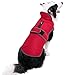 MIGOHI Reflective Waterproof Windproof Dog Coat - Warm Jacket Reversible Stormguard Winter Vest for Small to Large Dogs (Red, XL)