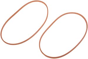 ZYNCUE Woodworking Lathe Belt 10-inch and 12-inch Lathes,PTFE Material,Wear-Resistant,63 cm or 68 cm Length,for Orange