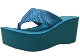 Cambridge Select Women's Comfy Platform Flip Flop Sandal
