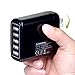 Avantree 48W 9.6A 5-Port USB Charger with SmartID Technology, Foldable Wall Plug for iPhone 7, 6, 6s plus, iPad air 2, Samsung Galaxy, Smartphones, Cameras, Headsets and More