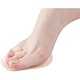 Toe Splint & Straightener, Adjustable Loops Hammer Toe Correctors Brace w/ Slip-on Cushion Metatarsal Pads for Claw Curled & Crooked Toes - Support Guard for Pre Post Surgery (2 loops 1 pair)