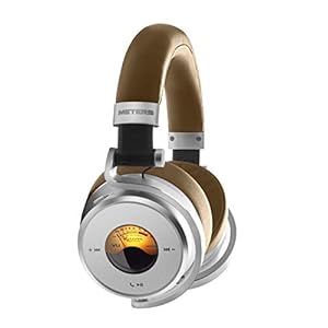 Meters-Music-OV-1-B-Connect-Active-Noise-Cancelling-Over-Ear-Bluetooth-50-Headphones-App-Controlled-Illuminated-VU-Meter-Protein-Leather-aptXTM-HD-Audio-Included-Carry-Case-Charge-Cable-Tan Meters Music OV-1-B Connect, Active Noise Cancelling, Over Ear Bluetooth 5.0 Headphones, App Controlled, Illuminated VU…