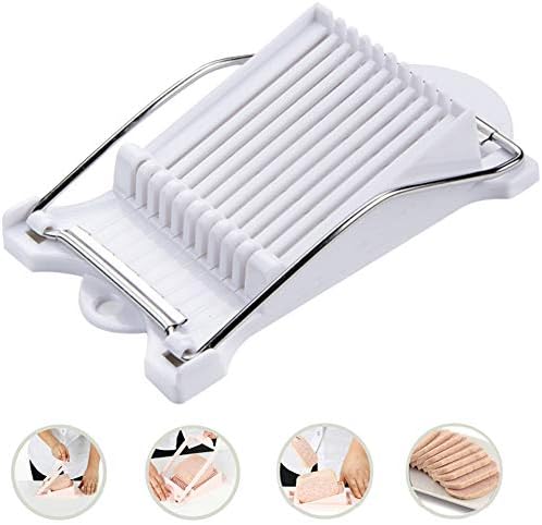 Sumerlly Stainless Steel Lunch Meat Slicer Banana Cutter Egg Ham Slicer Home Kitchen Tools