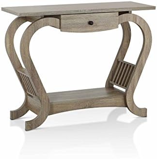 OTTMAR LYRE Entryway Table Hallway Table Console Table with Drawer