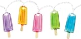 Amscan Ice Popsicle Patio String Lights, 6-Feet