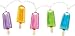 Amscan Ice Popsicle Patio String Lights, 6-Feet