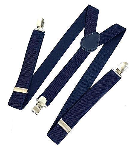 navy blue suspender belt