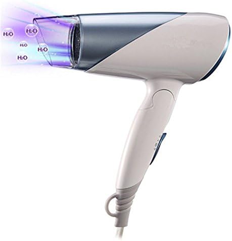 1600W High Power Thermostat Mute Design Hair Drying Hair Dryer travel Foldable Portable Cool and warm two adjustable - Gray