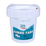 Pool Mate 1-1404 Jumbo 3-Inch Chlorine Tablets, 4-Pound