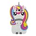 Samsung G530 Case,Samsung J2 Prime Case,Awin 3D Cute Cartoon Rainbow Unicorn Horse Animal Soft Silicone Rubber Case For Samsung Galaxy Grand Prime G530/J2 Prime/Grand Prime Plus G532(Rainbow Unicorn)