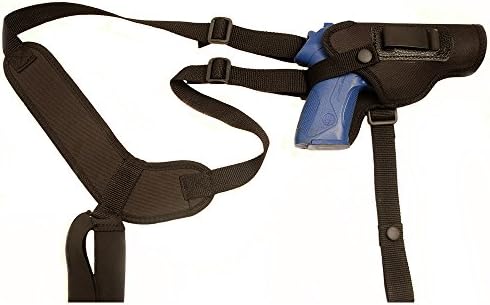 Cebeci Holsters Nylon IWB Dual Use Horizontal Shoulder Holster, Size 3/Medium Right Handed, Black