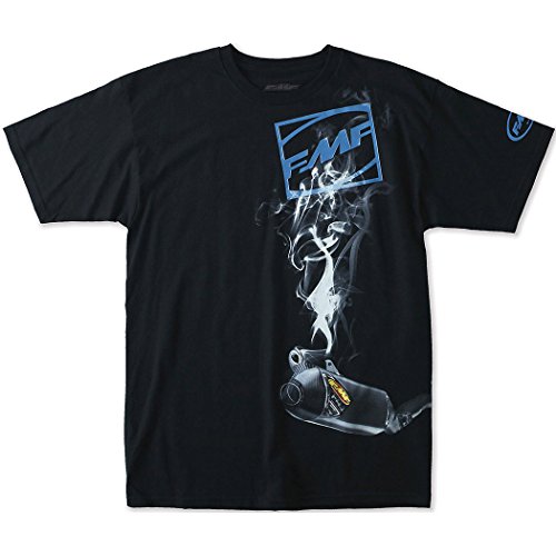 FMF Mens Boxcage Short-Sleeve Shirt, Black, Large