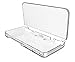New 2DS XL Case, Orzly InvisiCase for NEW Nintendo 2DS XL (2017 Model) - 100% CLEAR Protective Cover Shell for the New (Foldable Screen Version) of Nintendo 2DSXL Handheld Games Console - TRANSPARENT