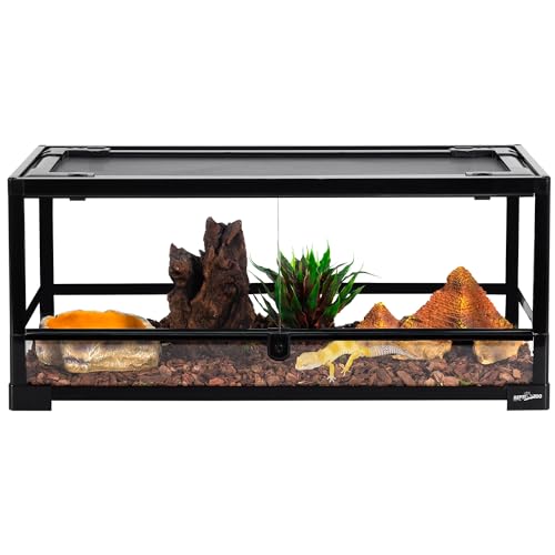 REPTI ZOO 20 Gallon Glass Terrarium